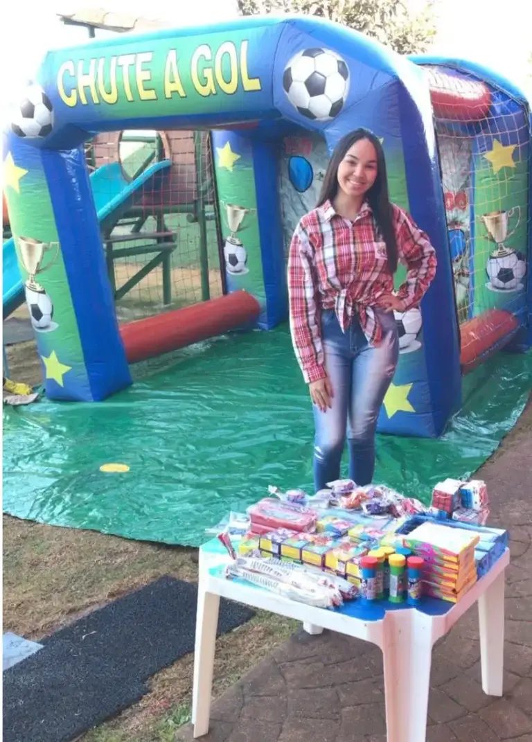 Chute a Gol Inflável